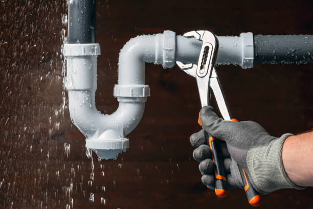 Professional Water Line Repair technician working in Colfax, LA